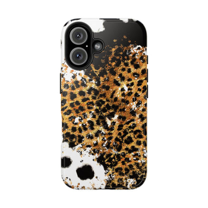 Bold Leopard Ink Splash - iPhone Series Case