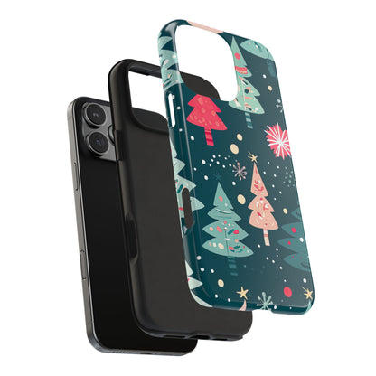 Whimsical Christmas Trees - iPhone Series Case