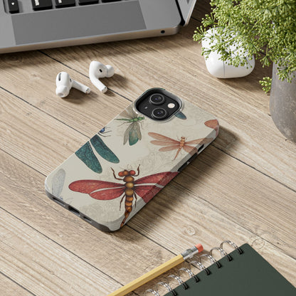 Vintage Dragonfly Garden – iPhone Series Case