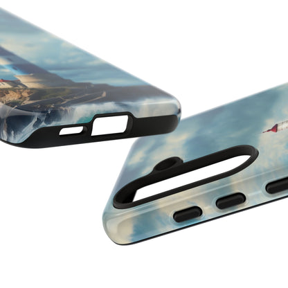 Samsung Galaxy Case - Coastal Lighthouse Design