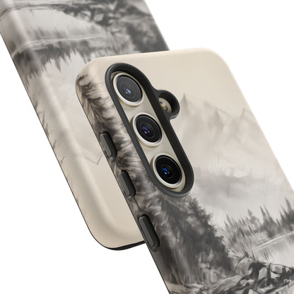 Canadian Goose Phone Case - Charcoal Sketch Design! - BOGO Cases