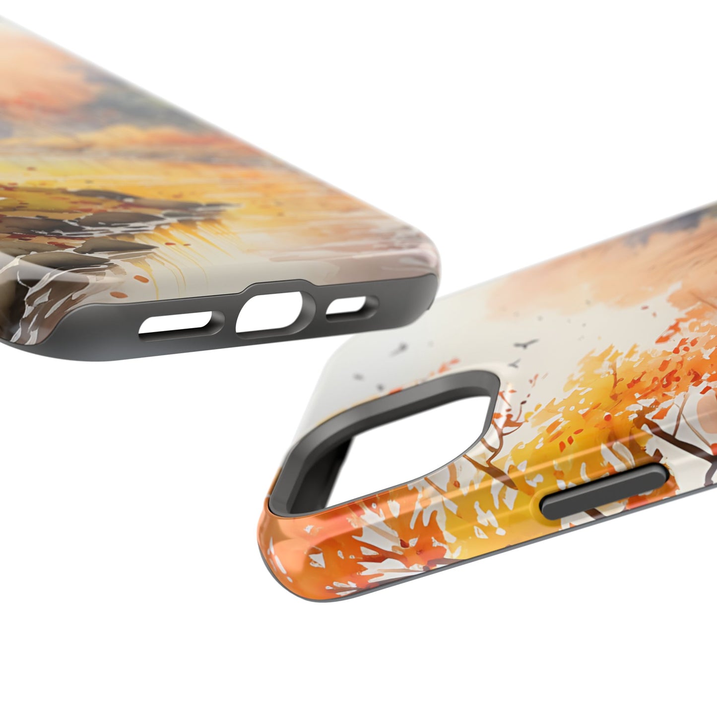 Autumn River Serenity – MagSafe iPhone Case