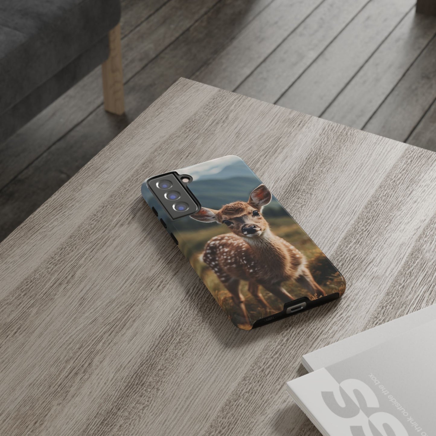 Gentle Fawn in Mountain Meadows Samsung Galaxy Case