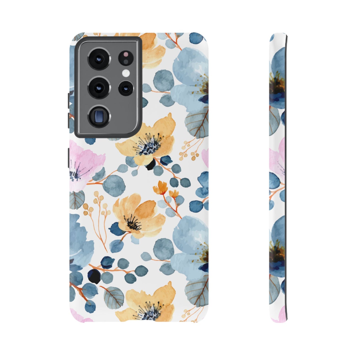 Spring Radiance – Samsung Galaxy Case with Bold Watercolor Florals