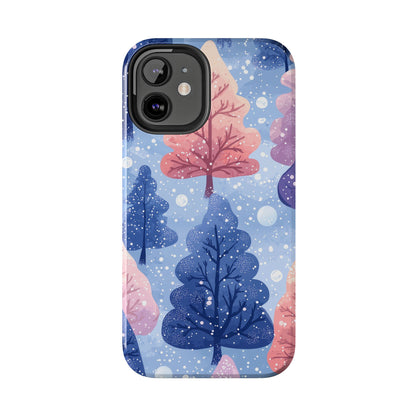 Pink & Purple Winter Wonderland - iPhone Series Case