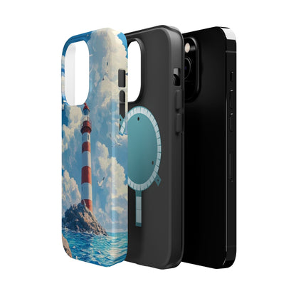 Iphone Case - Majestic Lighthouse Scene Design