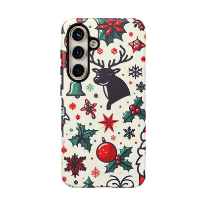 Cartoon Christmas Cheer – Samsung Galaxy Case