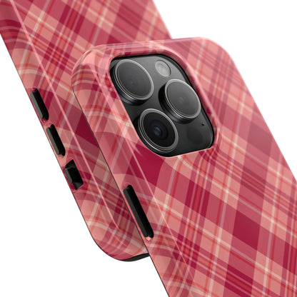 Rustic Red Plaid – iPhone Series Case