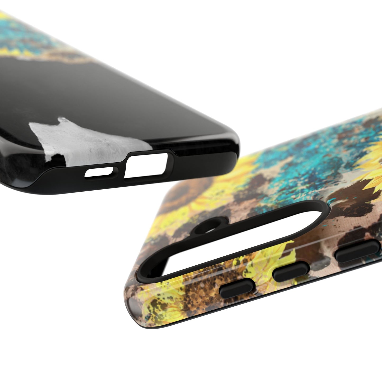 Rustic Sunflower Leopard Glam - Samsung Galaxy Series Case