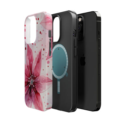 Sapphire Bloom – MagSafe iPhone Case