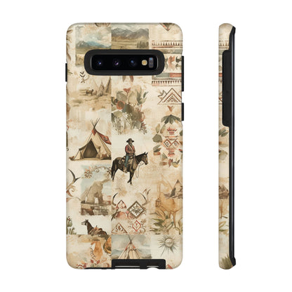 Western Collage Case | Vintage Country Aesthetic