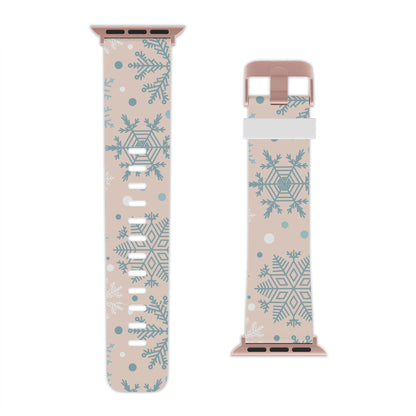 Winter Snowflakes Apple Watch Band