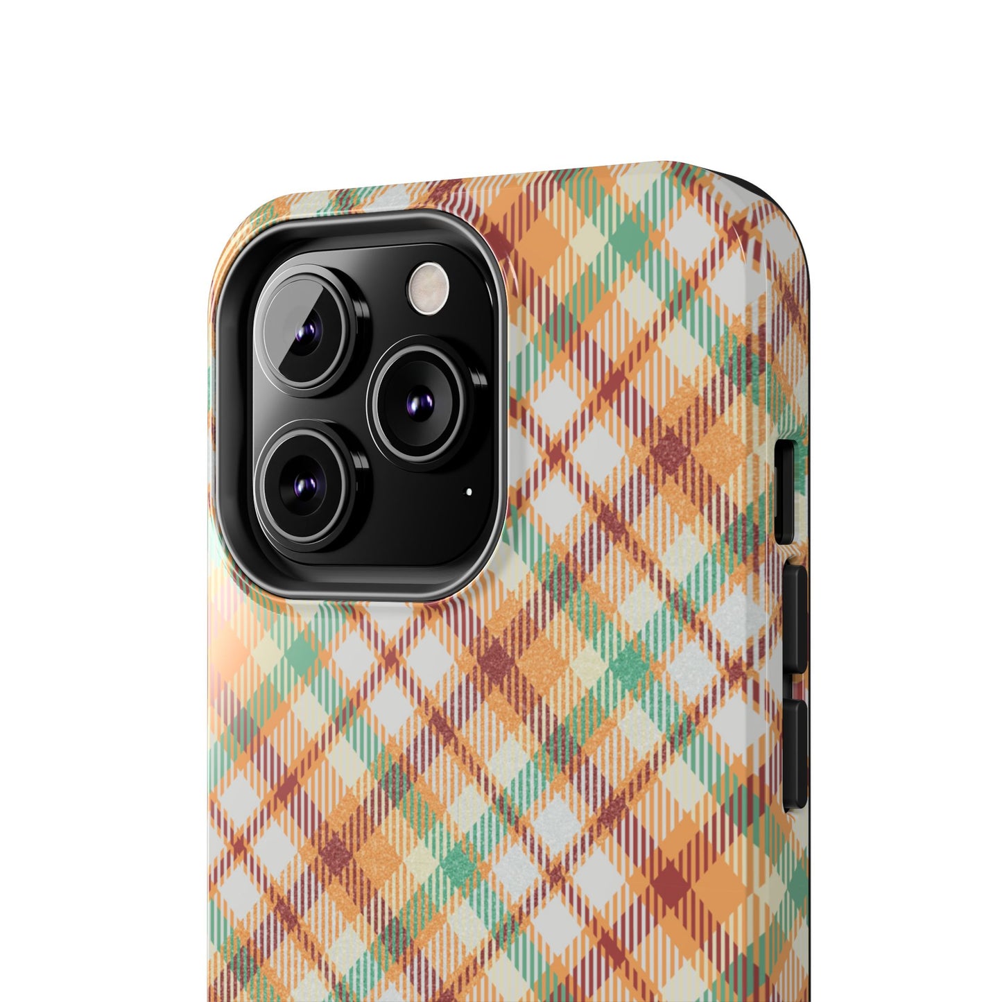 iPhone Case - Autumn Harvest Plaid Design