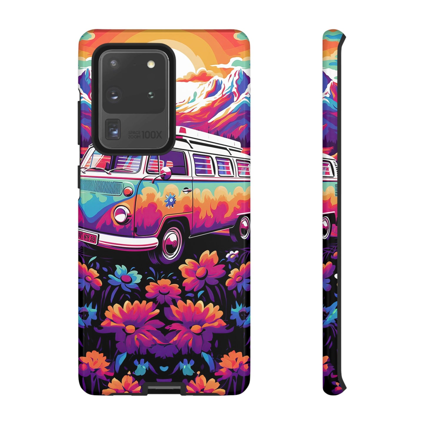 Groovy Floral Sunset Van – Samsung Galaxy Series Case