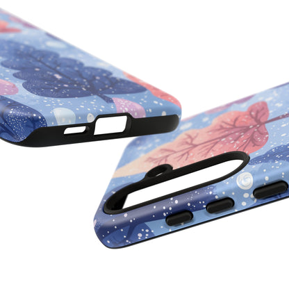 Pink & Purple Winter Wonderland - Samsung Galaxy Series Case