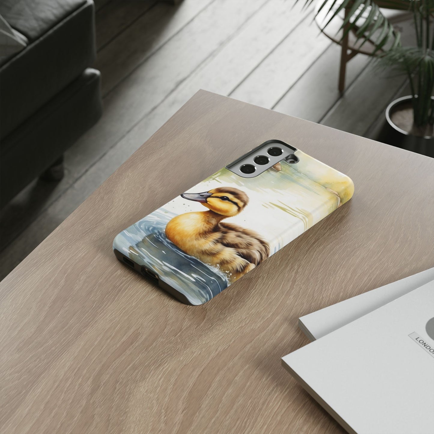 Graceful Duck Reflection – Samsung Galaxy Case