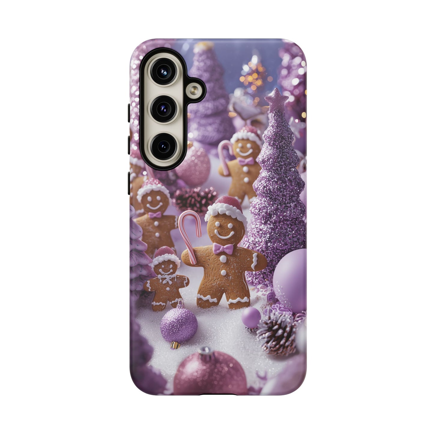 Pink Frosted Gingerbread Forest - Samsung Galaxy Series Case