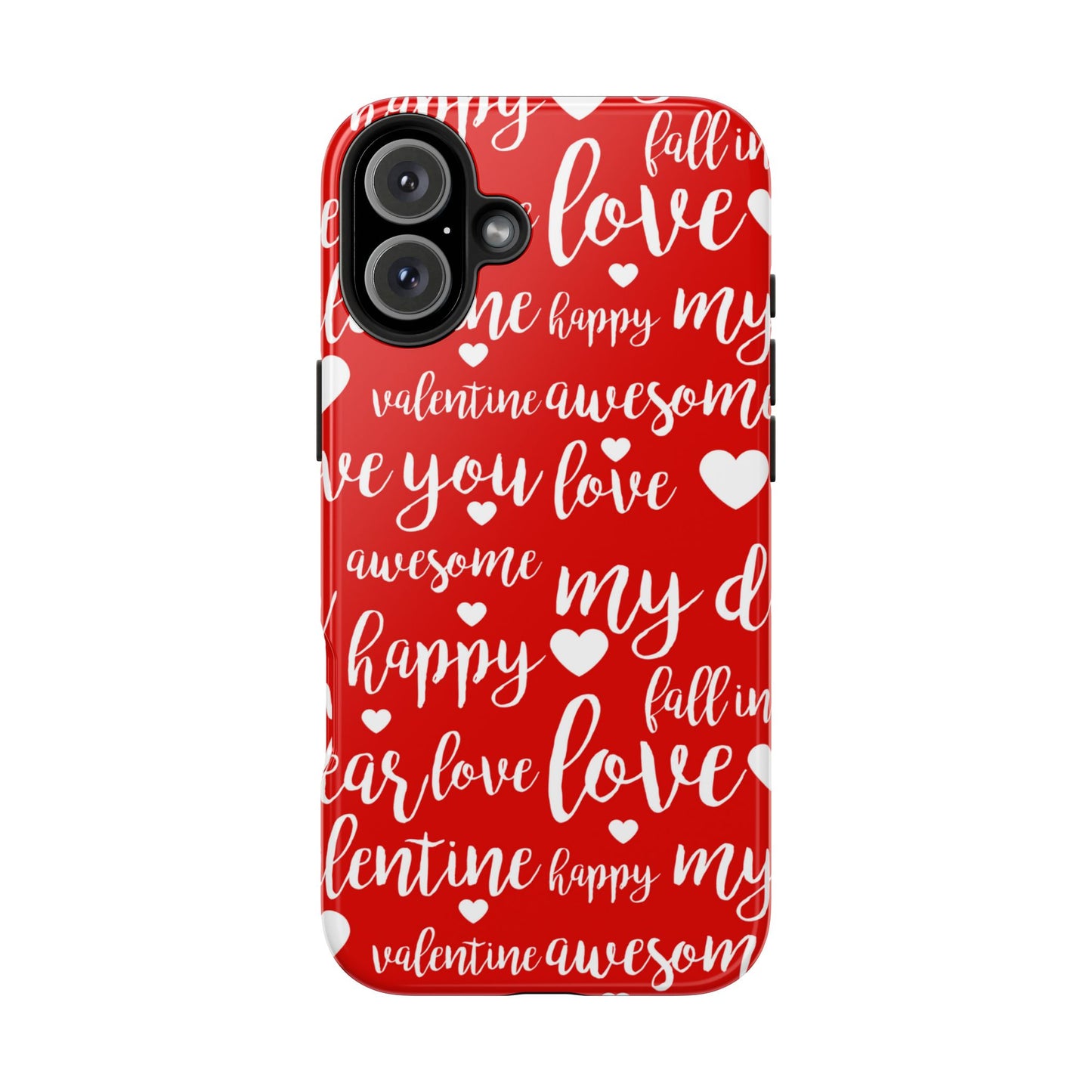 Valentine Words Pattern – iPhone Case