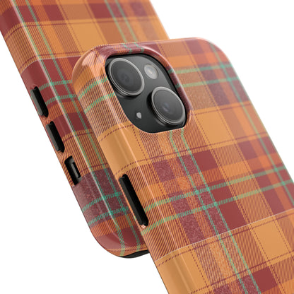 iPhone Case - Autumn Tartan Plaid Design