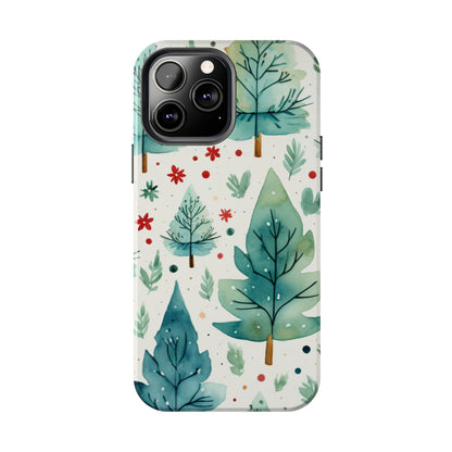 Watercolor Winter Forest - iPhone Series Case