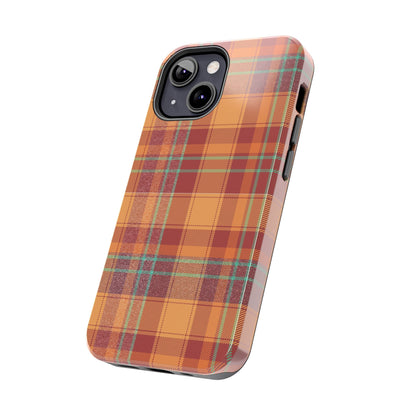 iPhone Case - Autumn Tartan Plaid Design