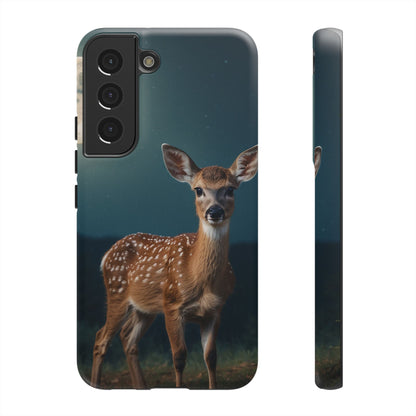 Samsung Galaxy Case – Mystic Fawn Under the Moonlit Sky