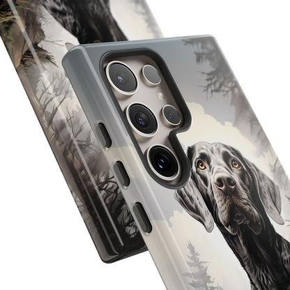 German Shorthair Pointer Phone Case - Tough & Durable with Dual Layer Protection!