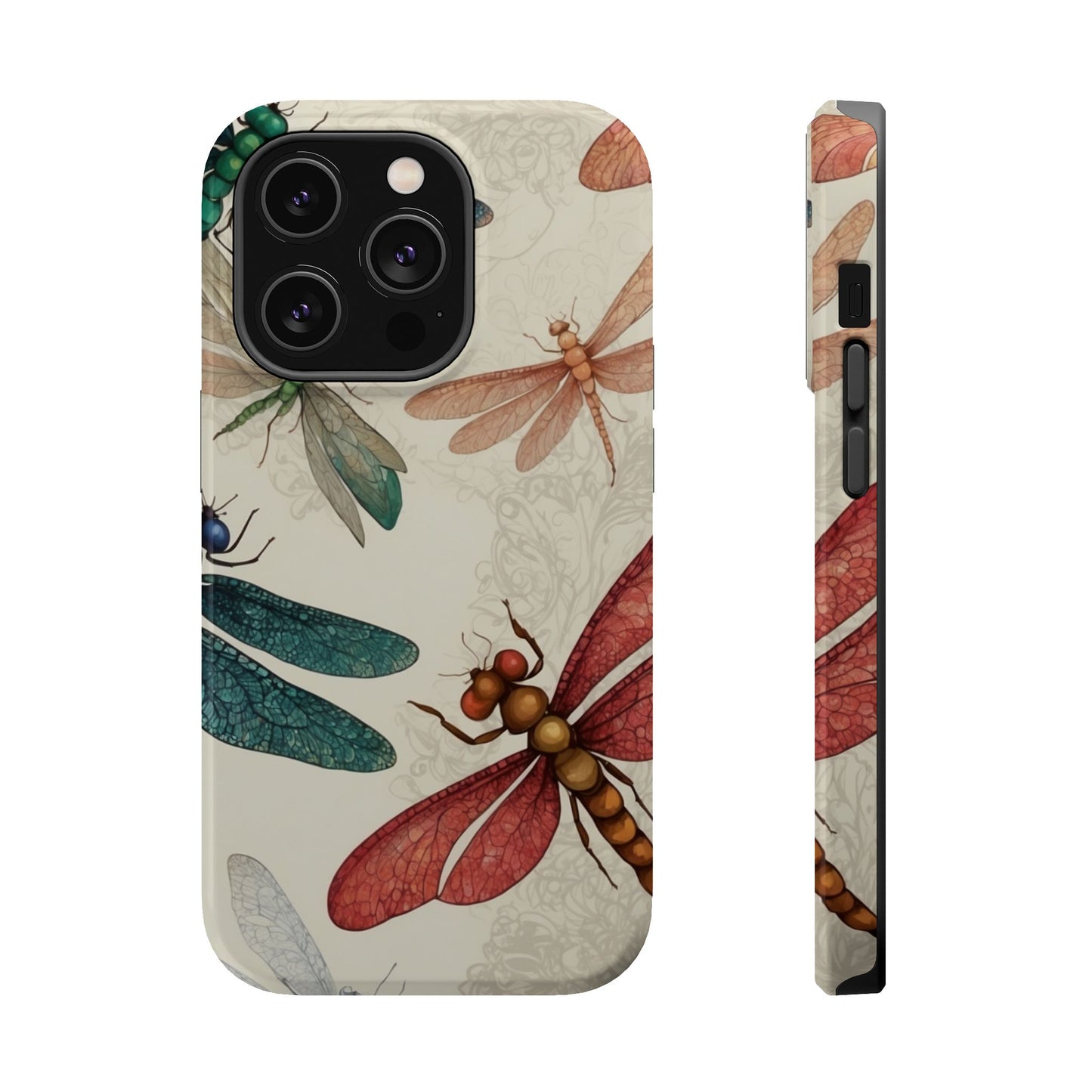 Vintage Dragonfly Garden – MagSafe iPhone Series Case