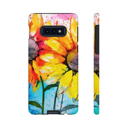 Bold Watercolor Sunflowers - Samsung Galaxy Series Case