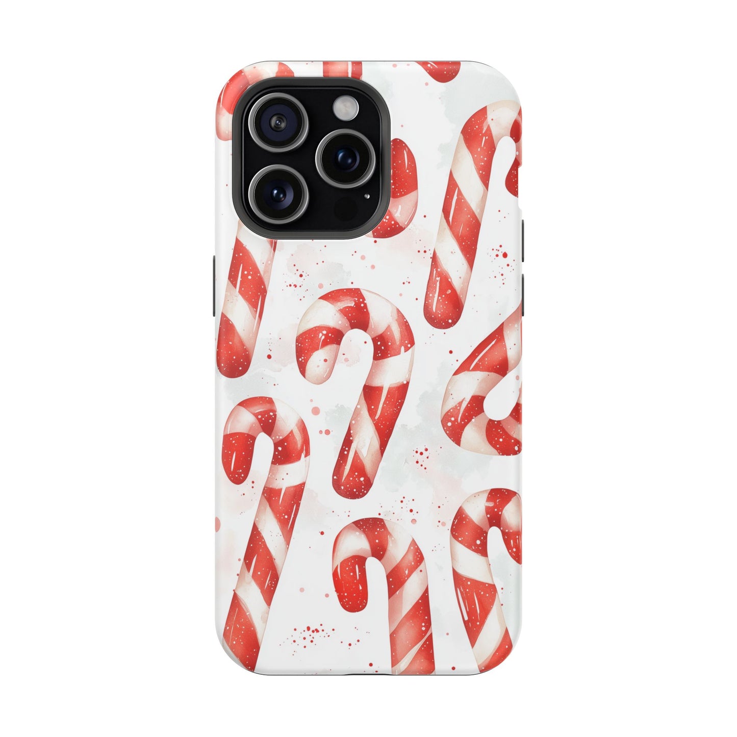 Festive Candy Cane Delight - MagSafe iPhone Series Case