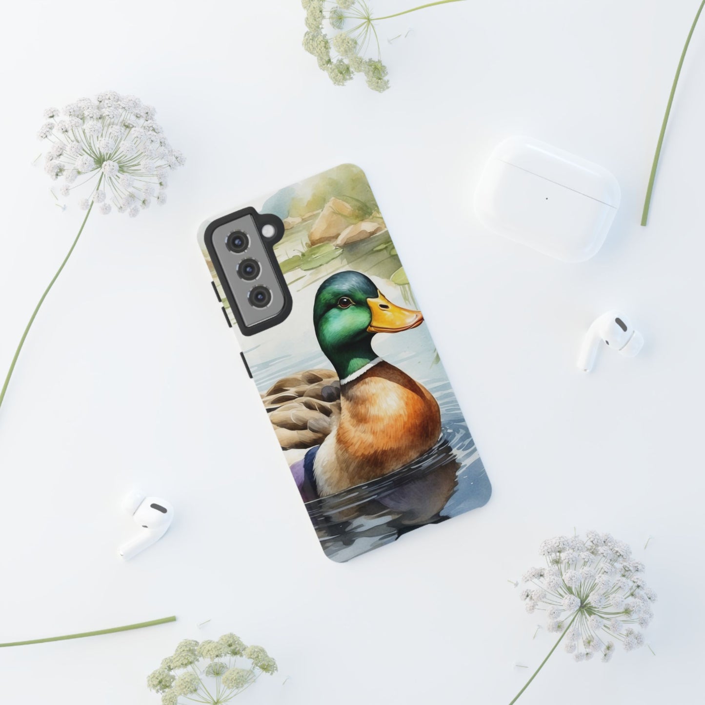 Serene Duck Reflection - Samsung Galaxy Case