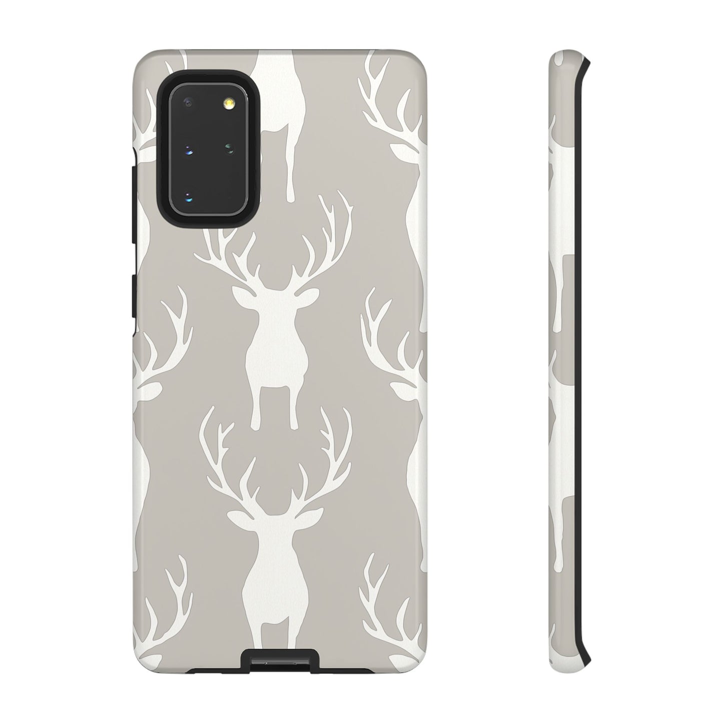 Minimalist Deer Silhouette Pattern – Samsung Galaxy Series Case