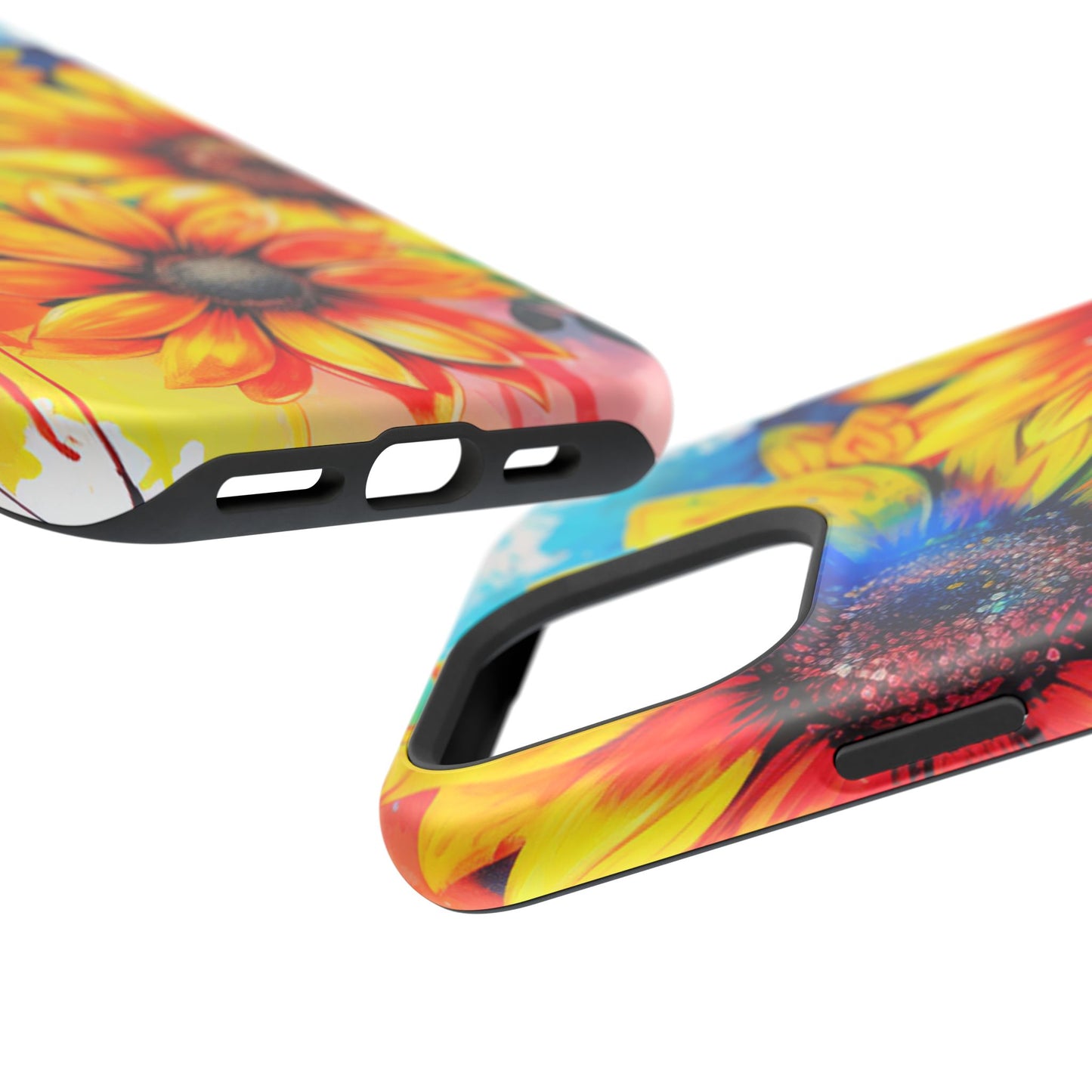 Vibrant Sunflower Splash - MagSafe iPhone Series Case