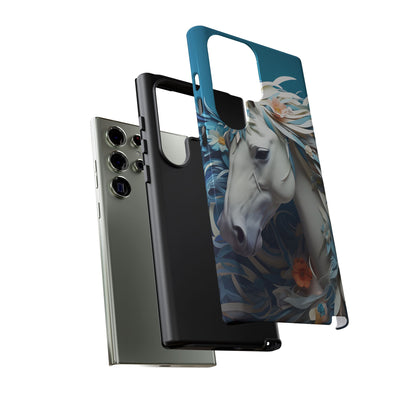 Floral Horse Samsung Galaxy Case