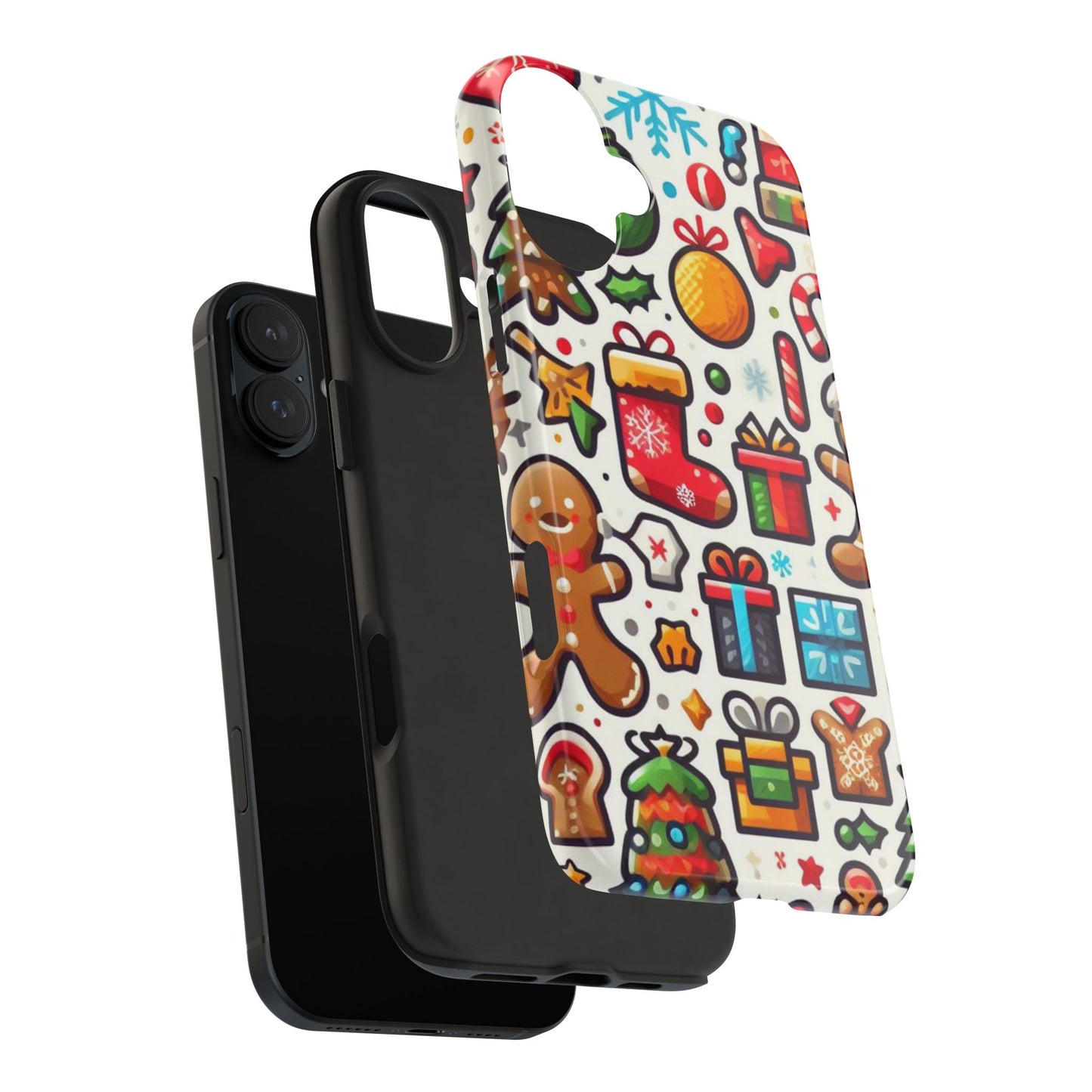 Festive Christmas Icons Pattern – iPhone Series Case