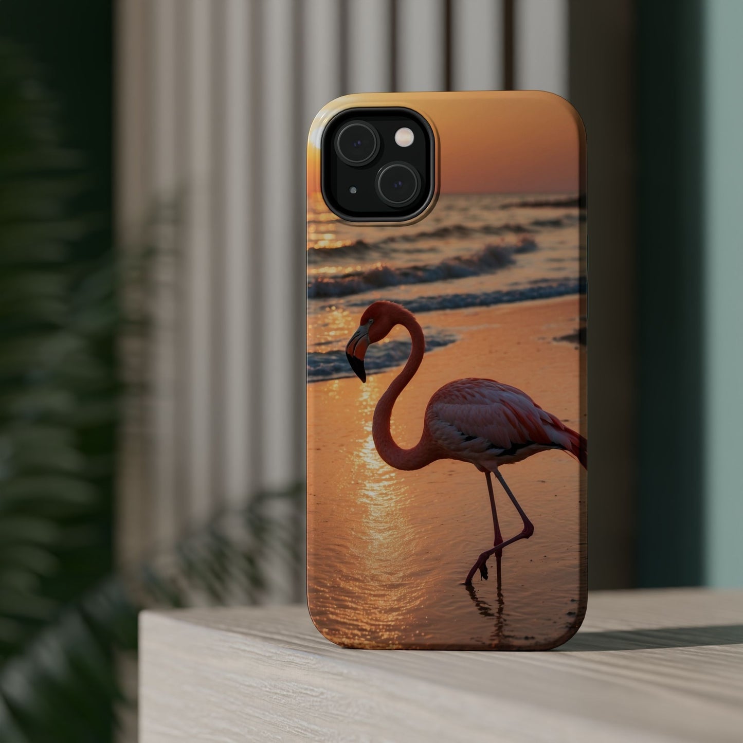 Island Beauty – Flamingo MagSafe iPhone Cases