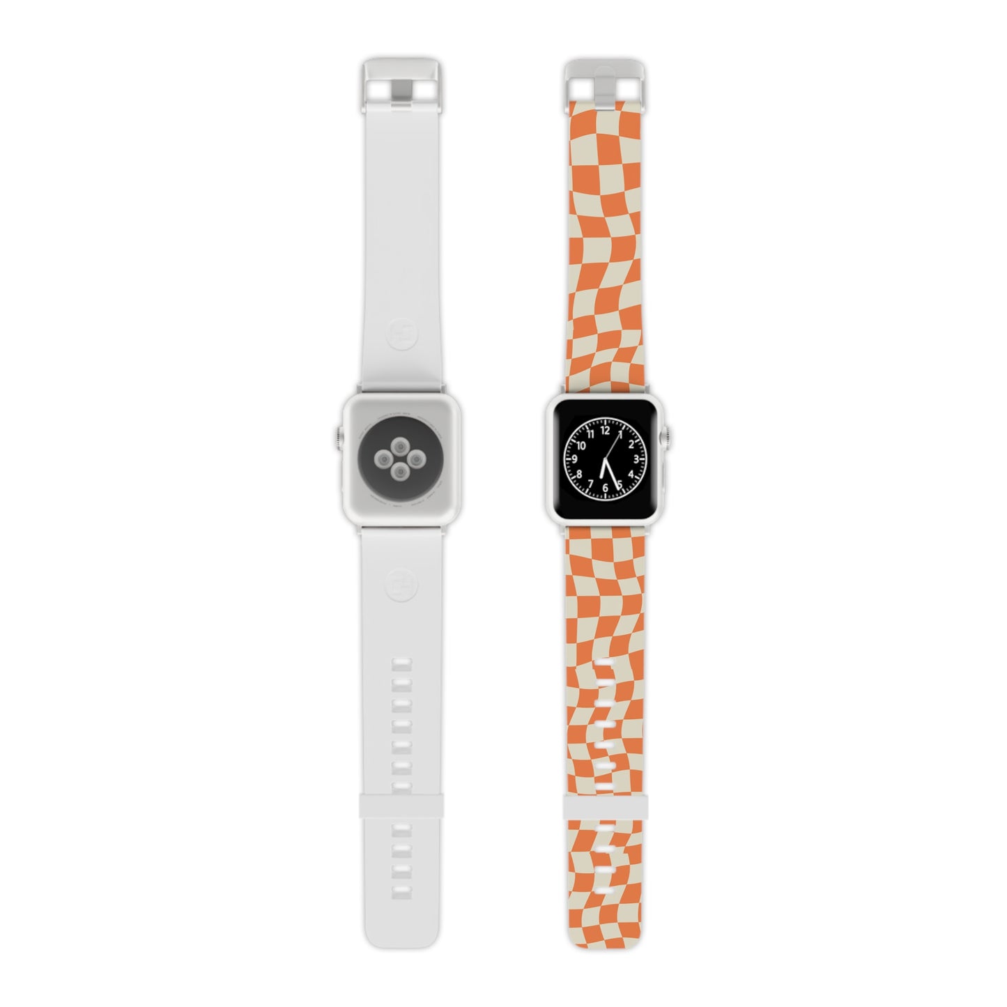 Wavy Retro Checkerboard Apple Watch Band