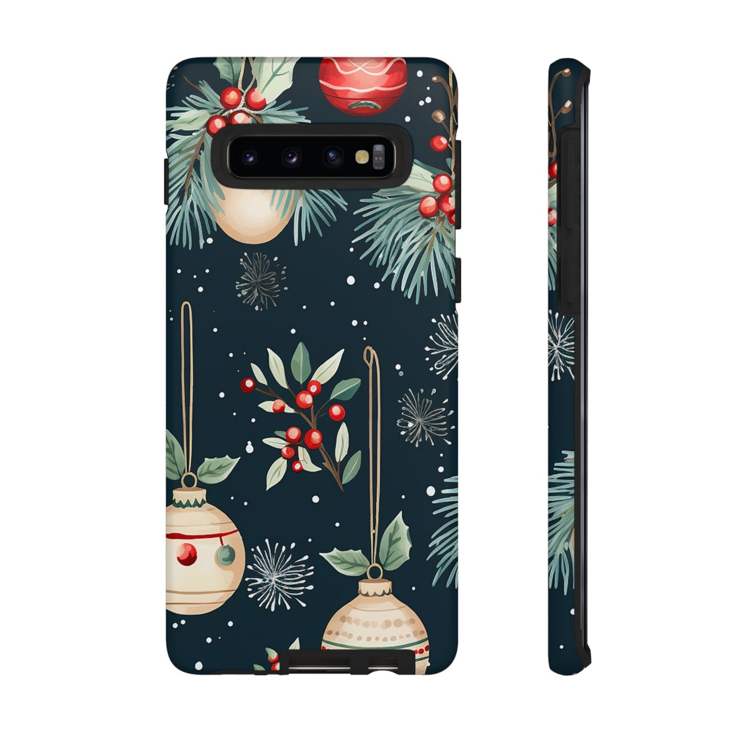 Elegant Christmas Ornaments and Pine - Samsung Galaxy Series Case