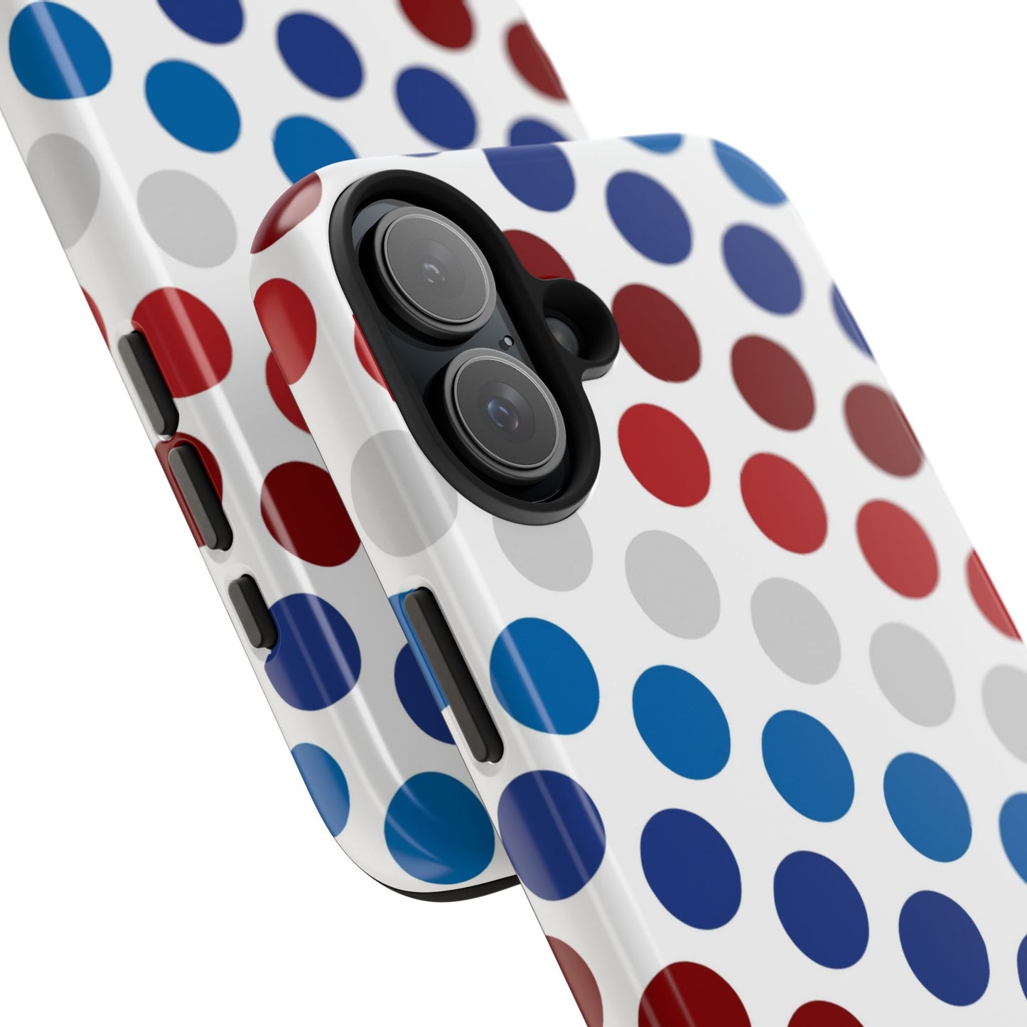 Patriotic Polka Dots - iPhone Case