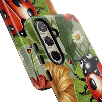 Ladybug Garden Samsung Galaxy Case – Nature-Inspired Design