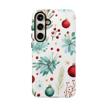 Festive Holiday Ornament Pattern – Samsung Galaxy Case