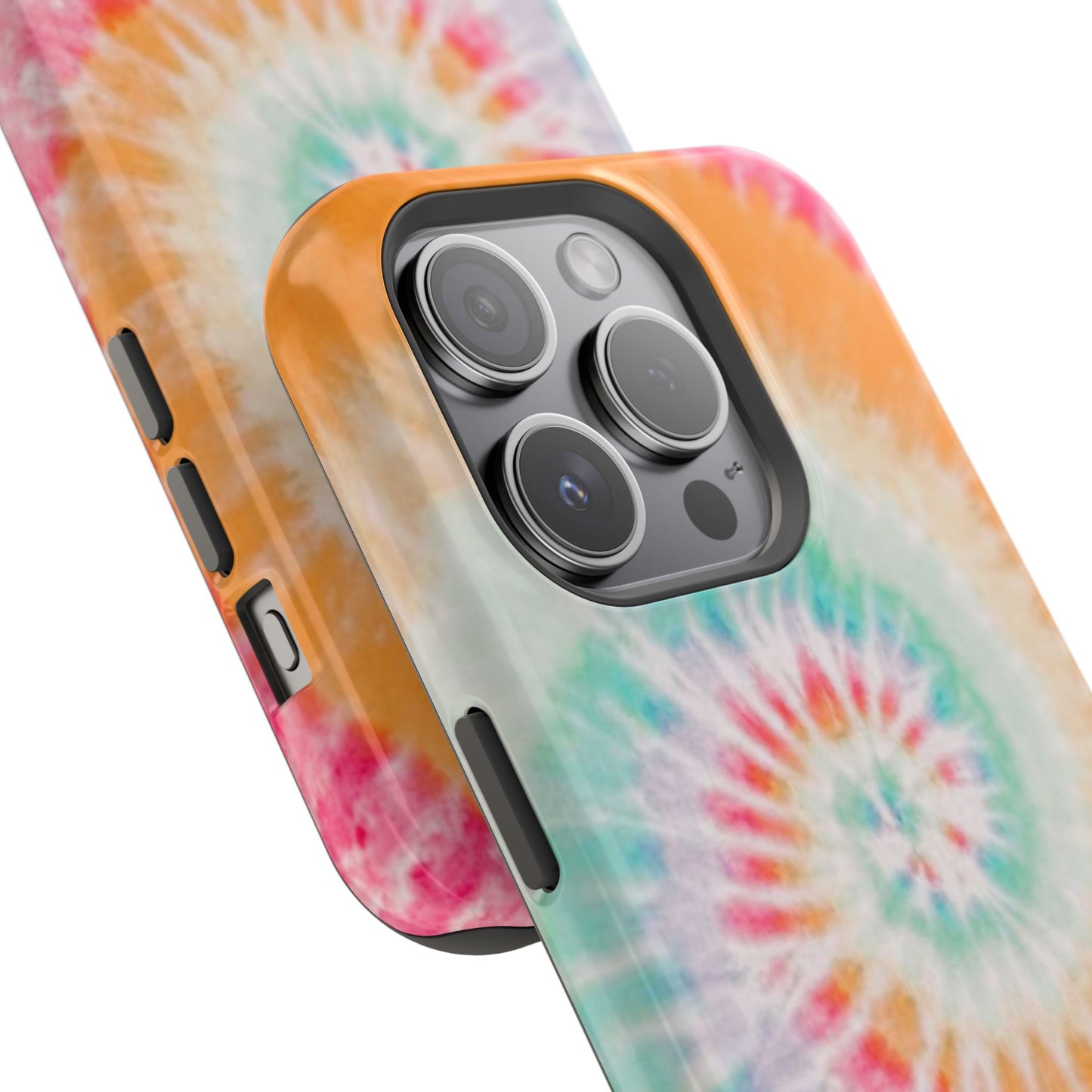 Pastel Tie-Dye MagSafe iPhone Case – Soft Colors & Magnetic Functionality