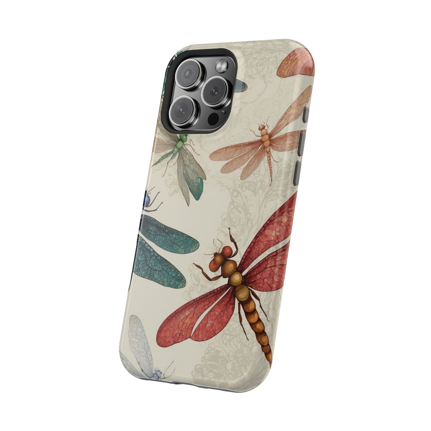 Vintage Dragonfly Garden – MagSafe iPhone Series Case