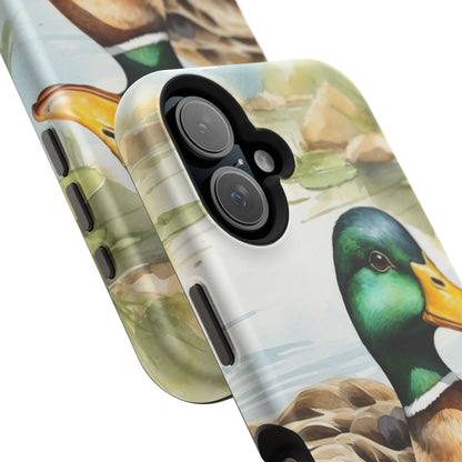 Serene Duck Reflection - MagSafe iPhone Case