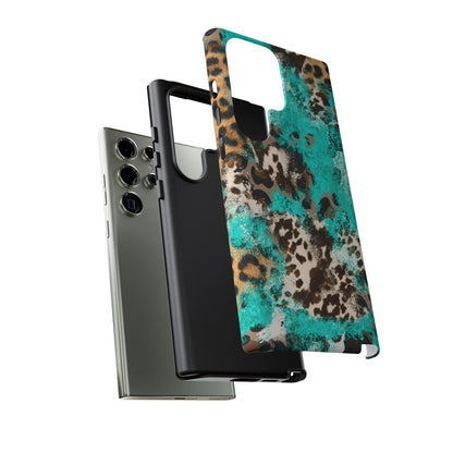 Aqua Splash Leopard - Samsung Galaxy Series Case