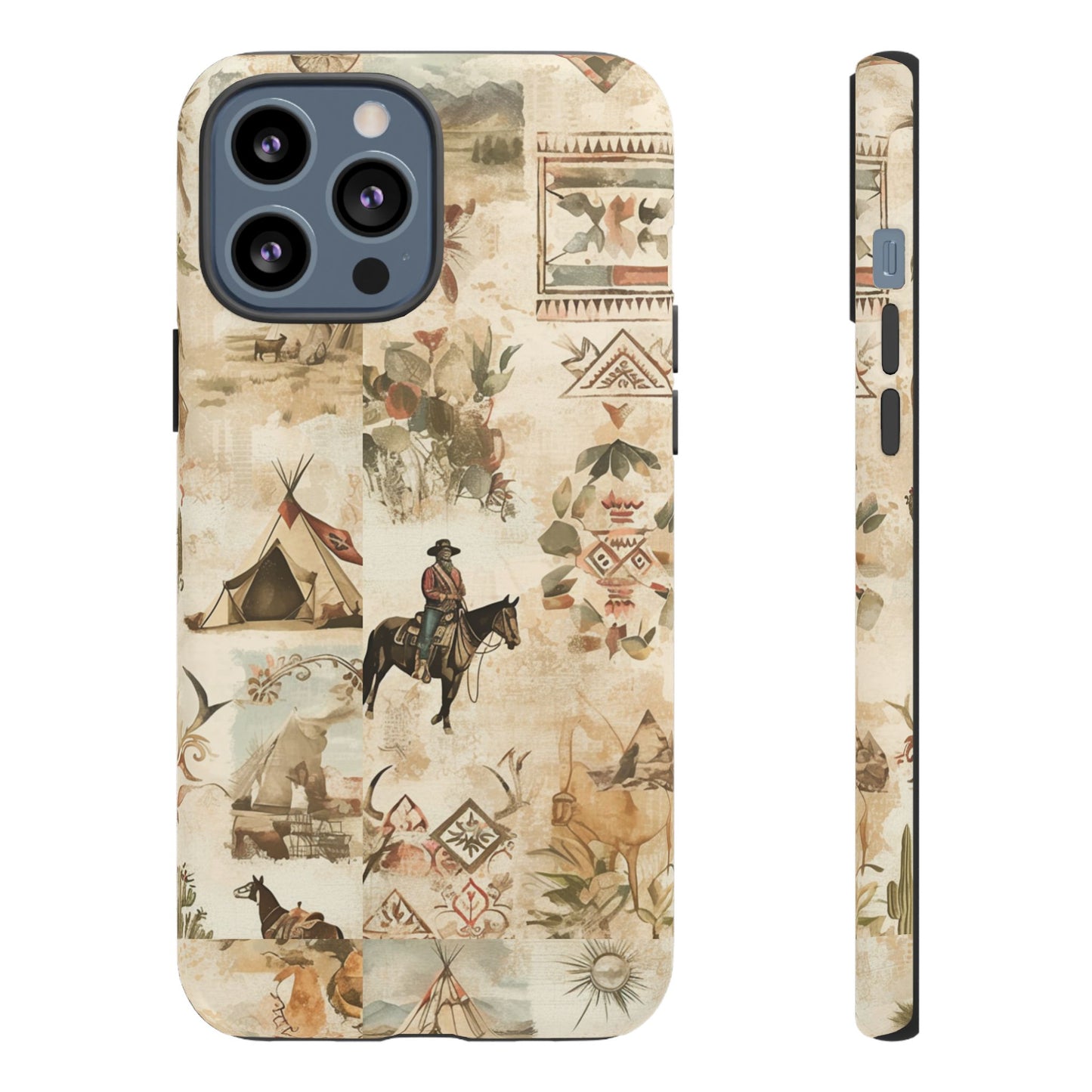 Western Collage Case | Vintage Country Aesthetic