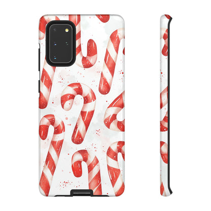 Festive Candy Cane Delight - Samsung Galaxy Series Case