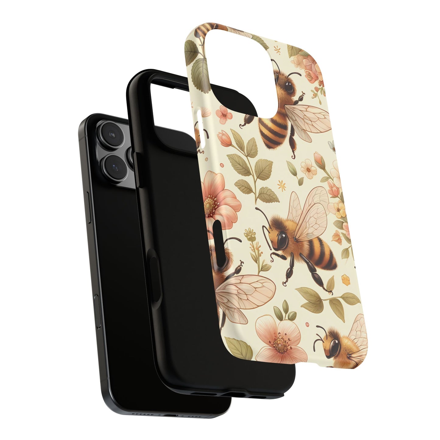 Blossom Buzz: Adorable Honey Bee Case - BOGO Cases