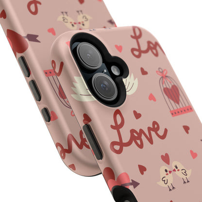 Lovebirds & Swans MagSafe iPhone Case