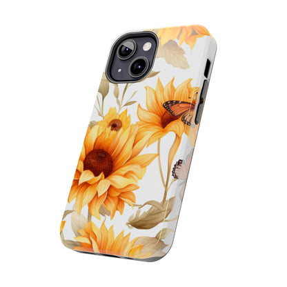 Sunflower & Monarch Garden - iPhone Series Case